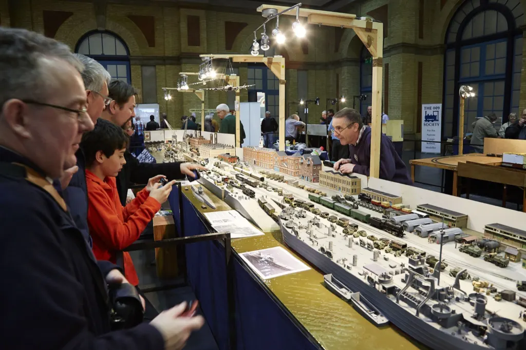 London Festival of Railway Modelling — documentary and portrait photograph in London, UK, frame 18 of 21.